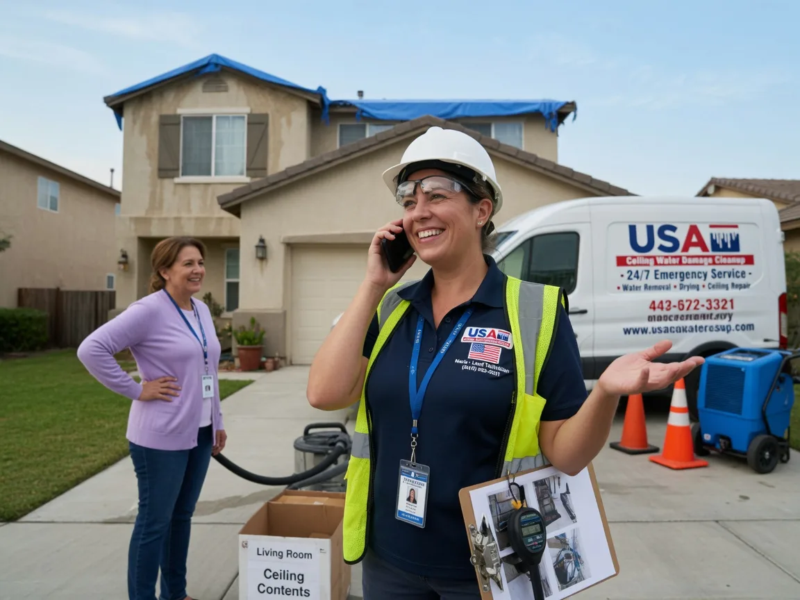 Ceiling Water Damage Restoration Marlin, TX FAQs